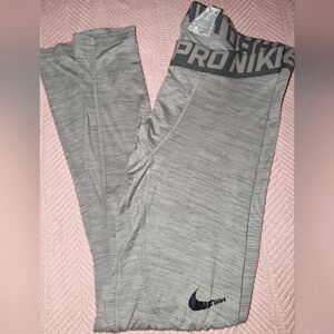 Boys Med Nike Pro Dri-fit Compression Athletic Leggings